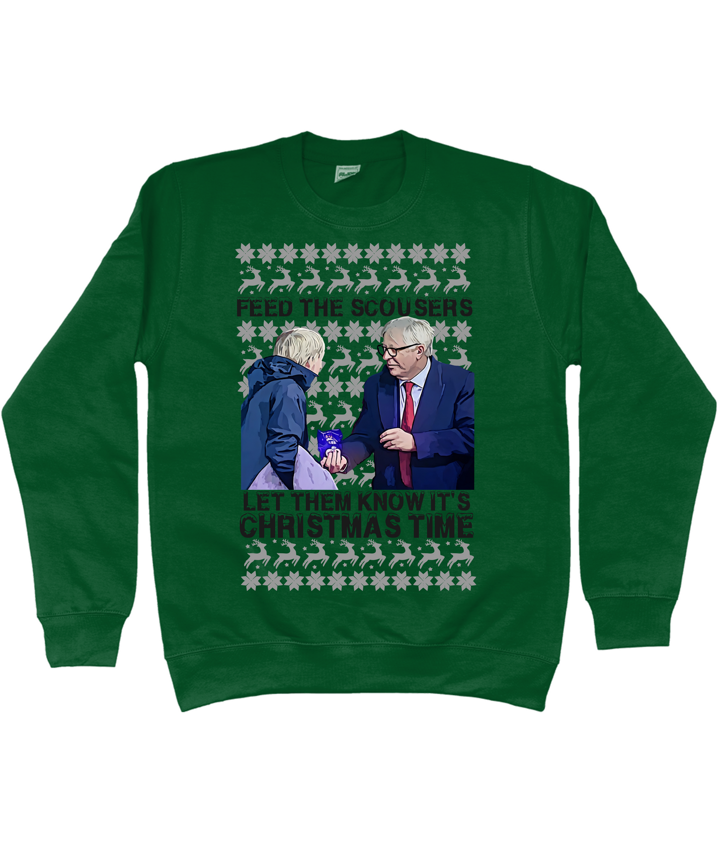 Feed the Scousers - Fergie Christmas Jumper