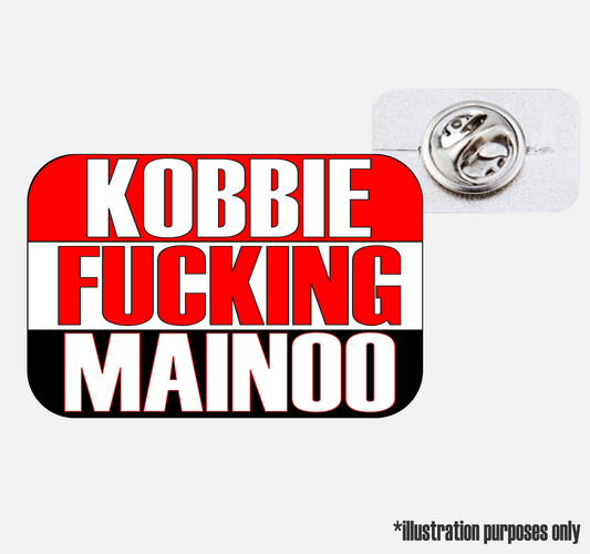 Kobbie Fucking Mainoo Enamel Pin Badge - PRE ORDER