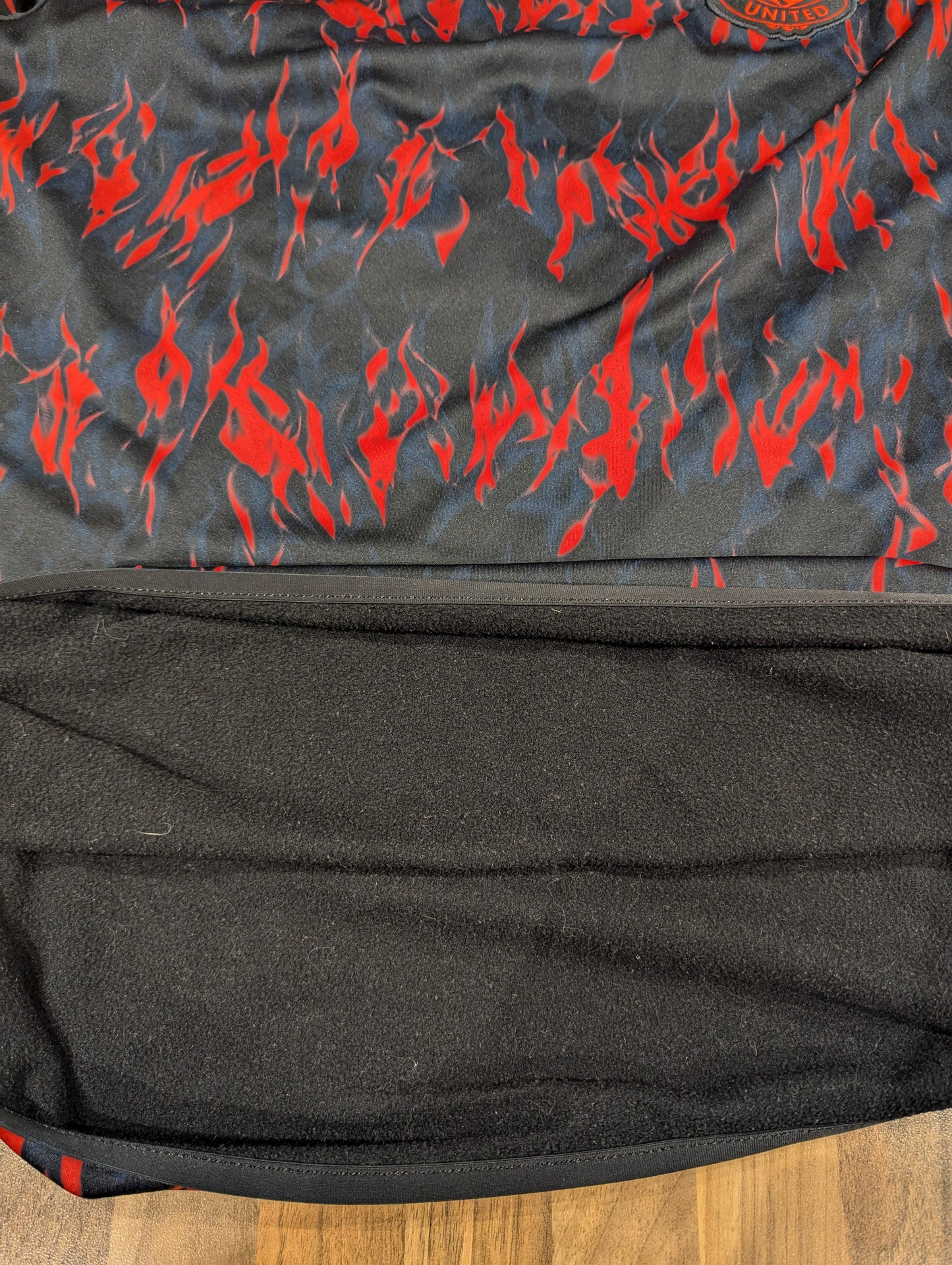 United // Adidas // fleece lined jumper // size XL