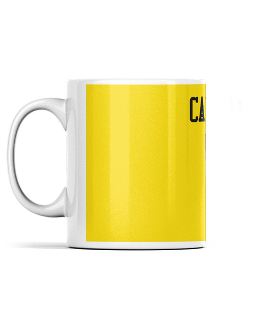 Green and Gold kit - Cantona 7 Mug - Retro
