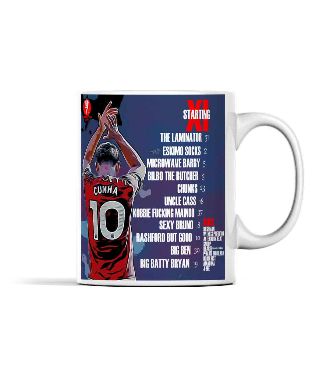 Alternative line up mug - 2025/2026