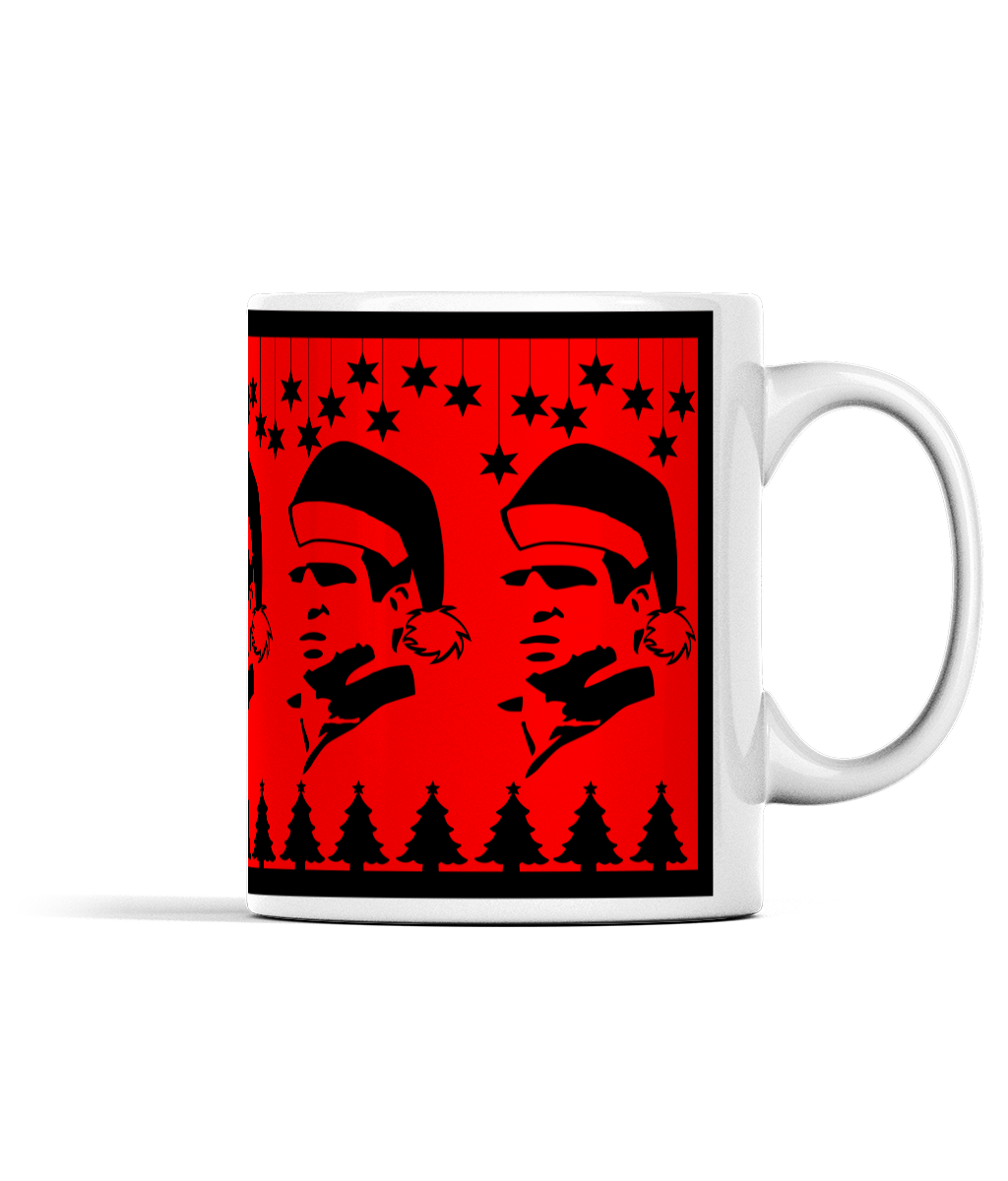 Five Cantonas Christmas Mug