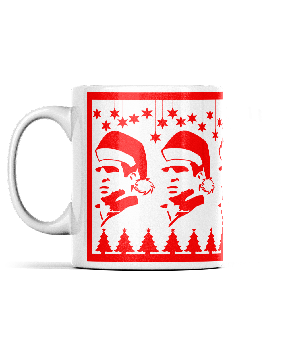Five Cantonas Christmas Mug