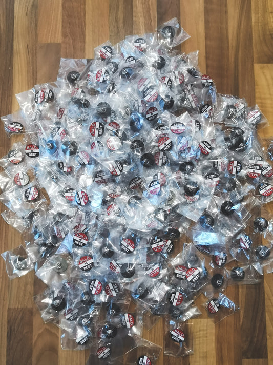 Bald is Best - Enamel Pin Badge.