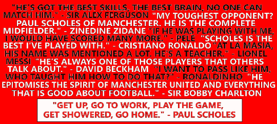 Paul Scholes Quotes Mug