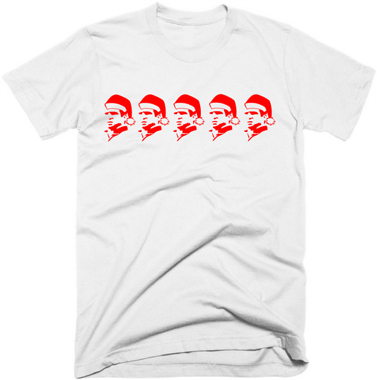 Five Cantona's - United Christmas t-shirt