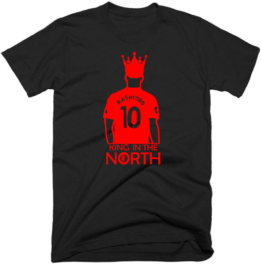Marcus Rashford - King in the North t-shirt.
