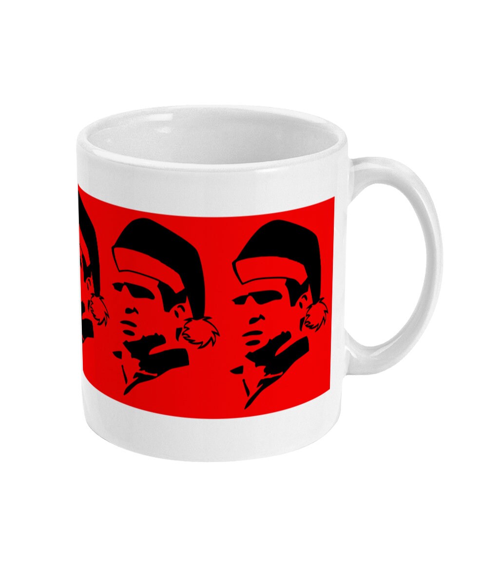 Five Cantona's - United Christmas mug