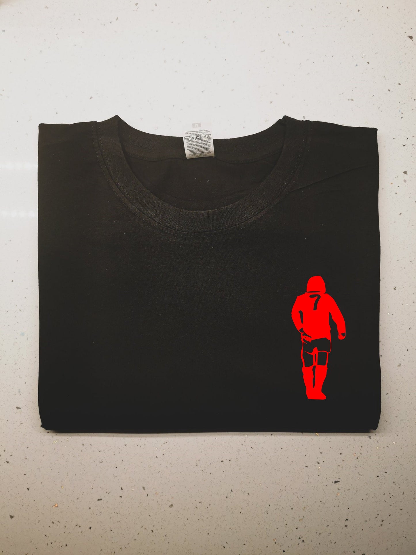 George Best Silhouette Minimal T-Shirt - United