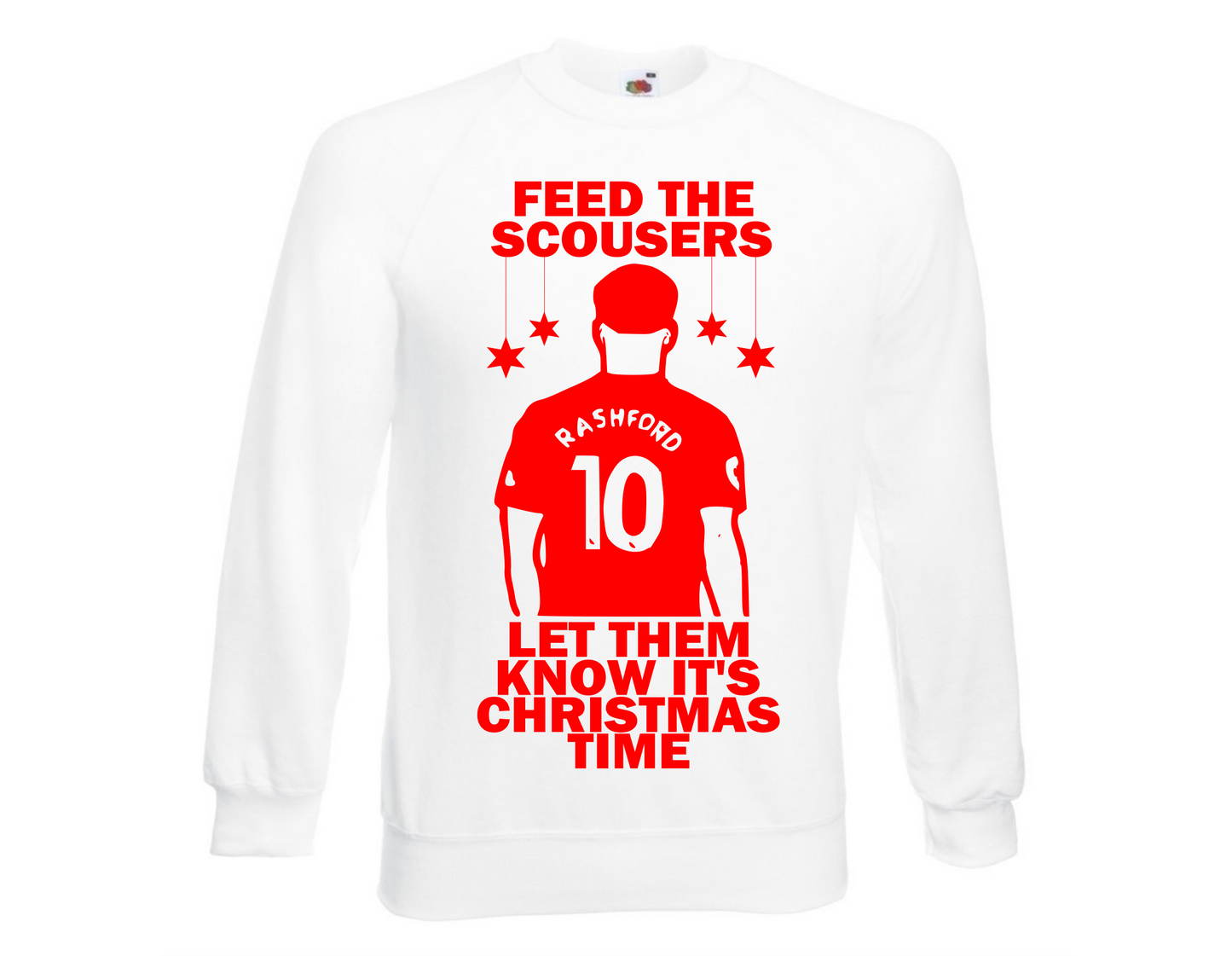 Feed The Scousers - Marcus Rashford Christmas Jumper