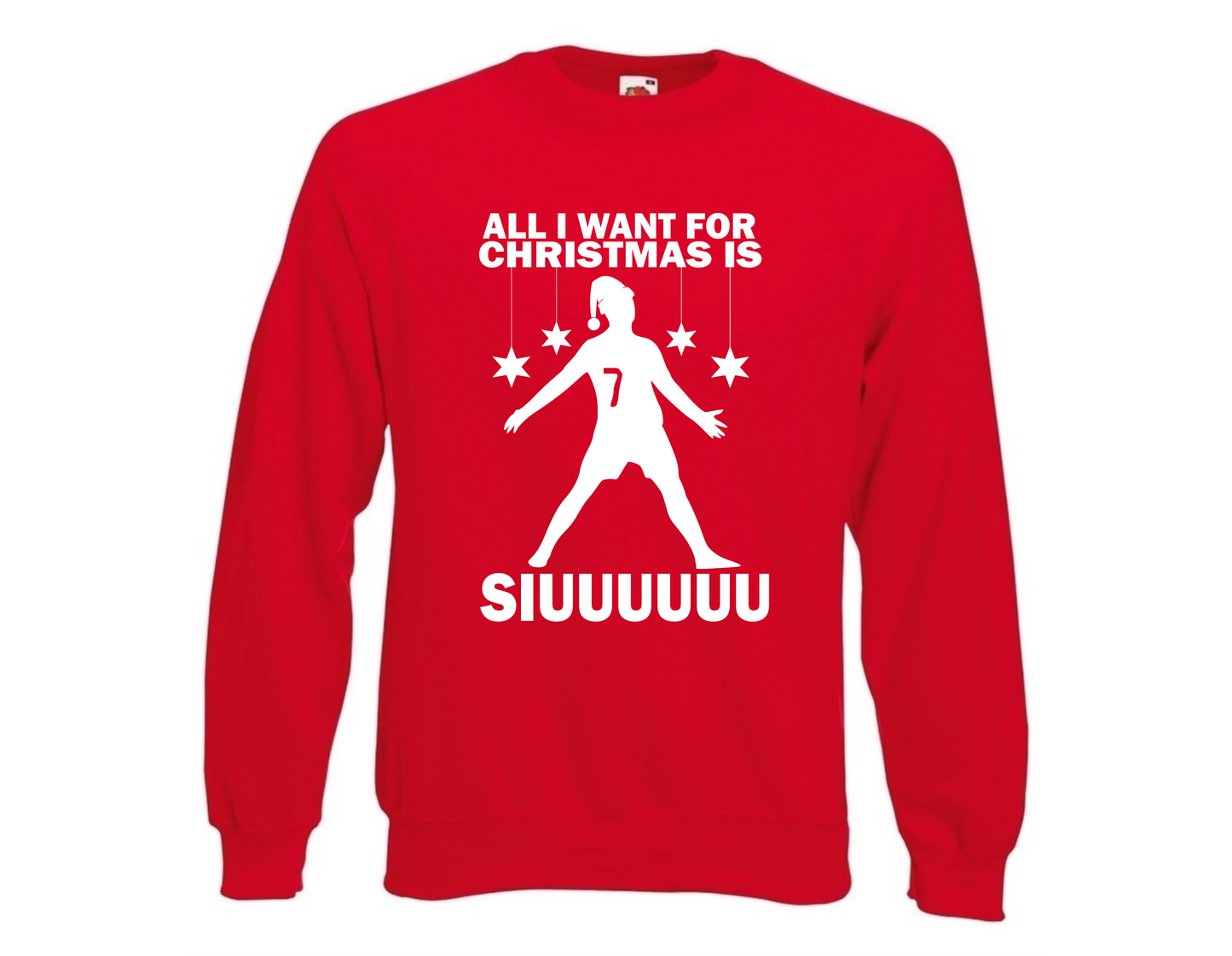 All I want for Christmas is SIUUUUU - Kids Childrens Jumper