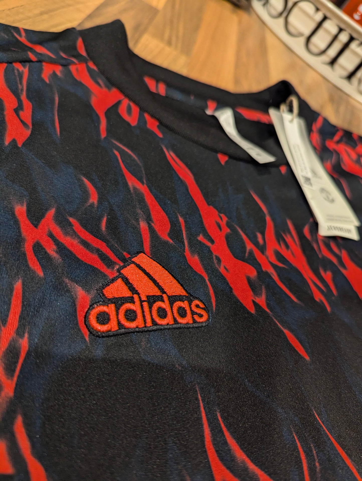 United // Adidas // fleece lined jumper // new with tags // size L