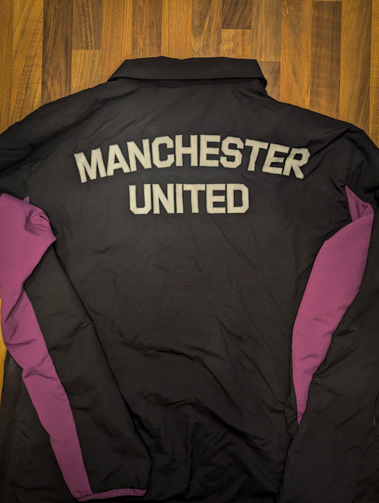 United // Adidas // button up jacket // size L