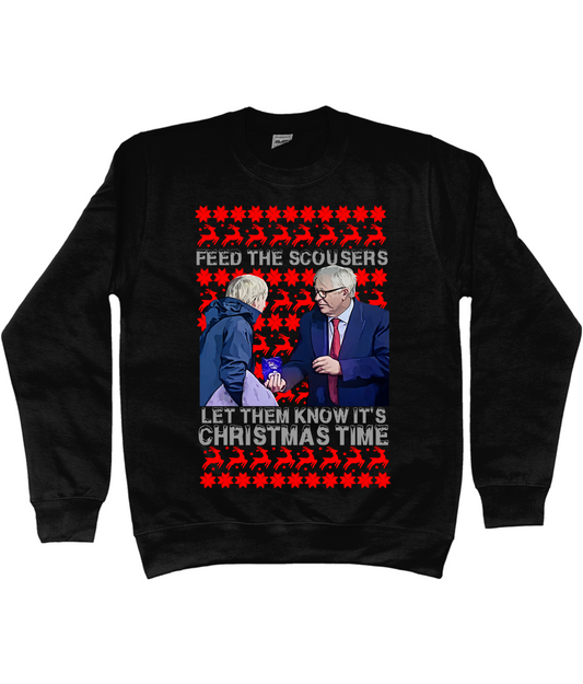 Feed the Scousers - Fergie Christmas Jumper