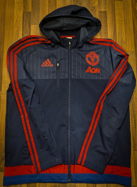 United // Adidas // full zip jacket // size L