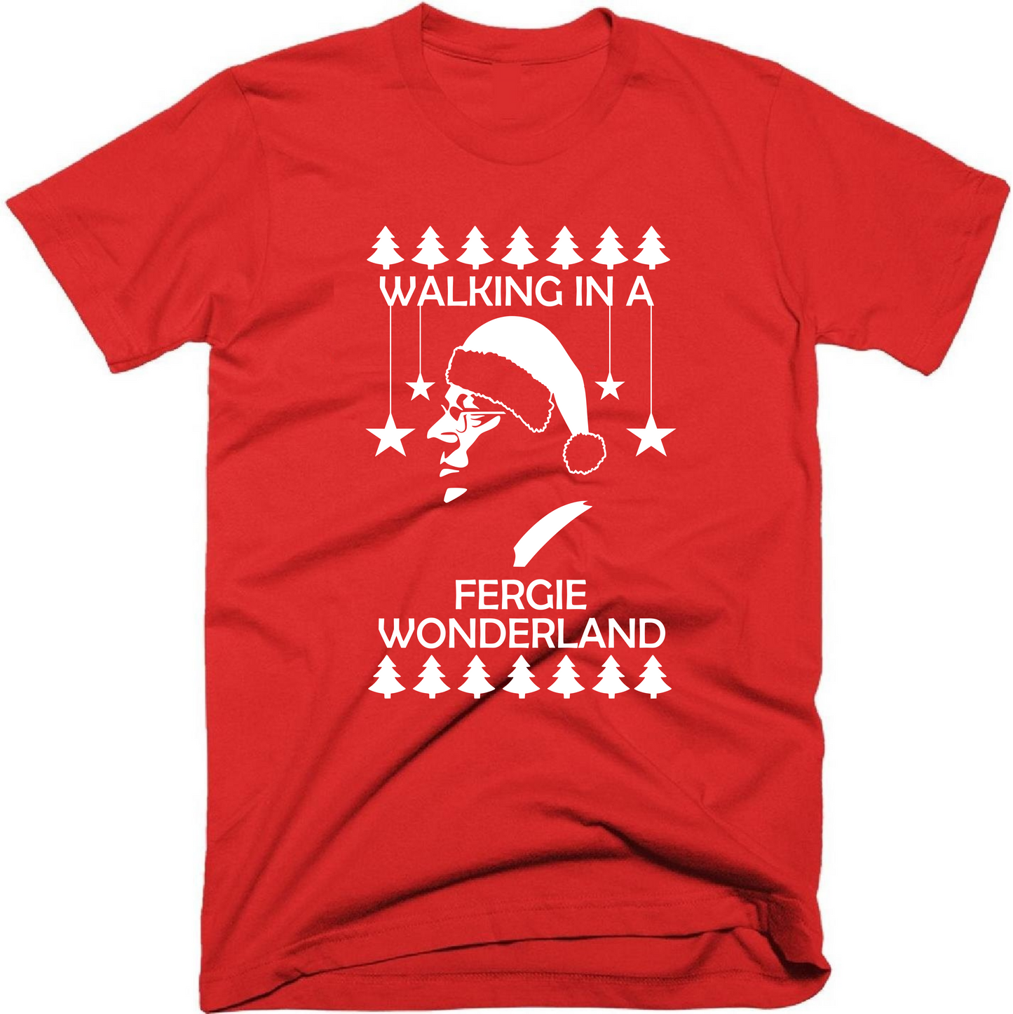 Walking in a Fergie Wonderland Christmas T-Shirt