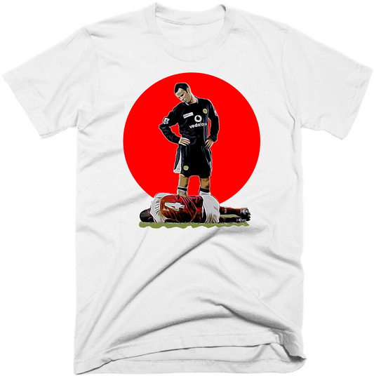 Giggs vs Vieira - Large Print T-Shirt
