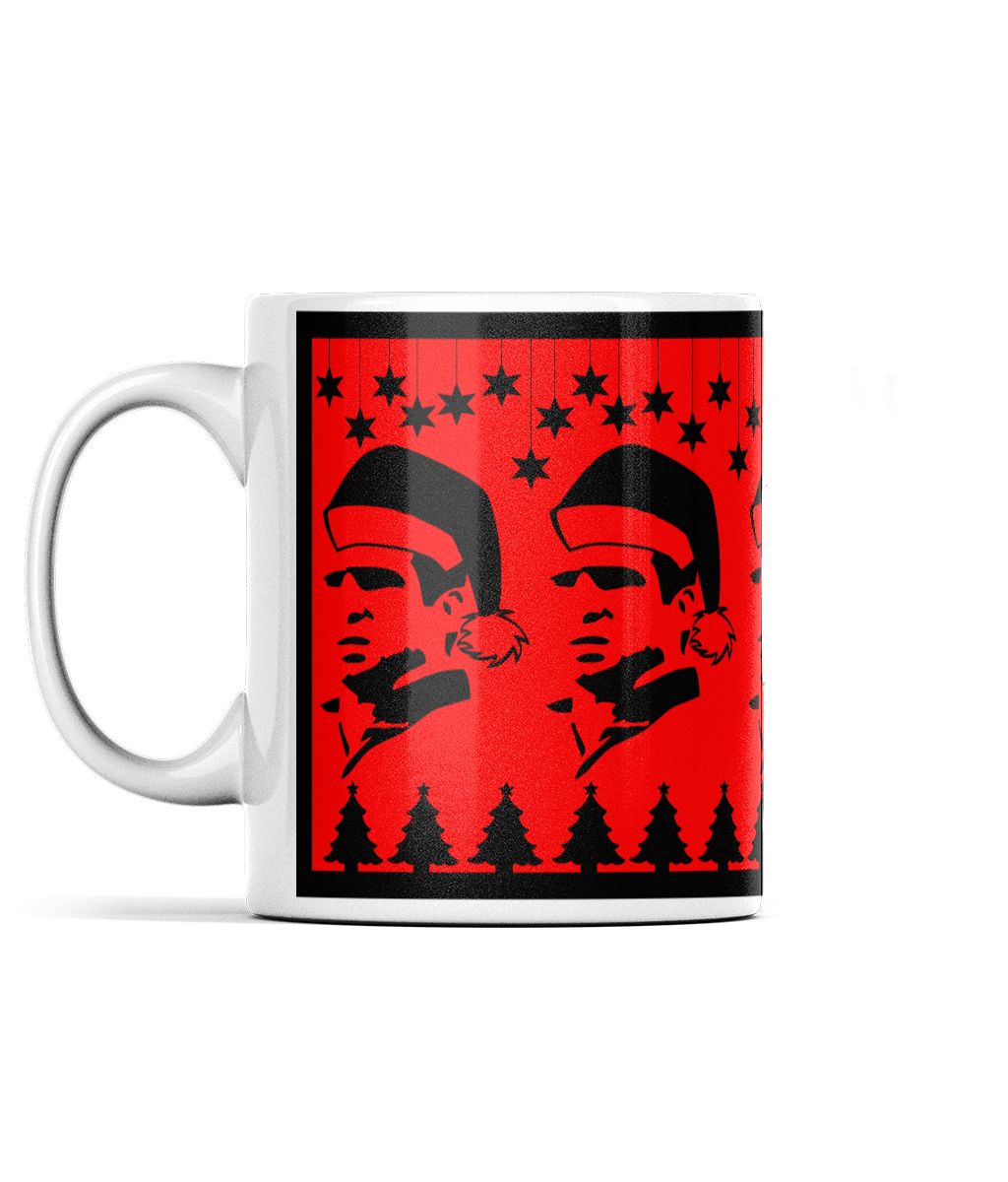 Five Cantonas Christmas Mug