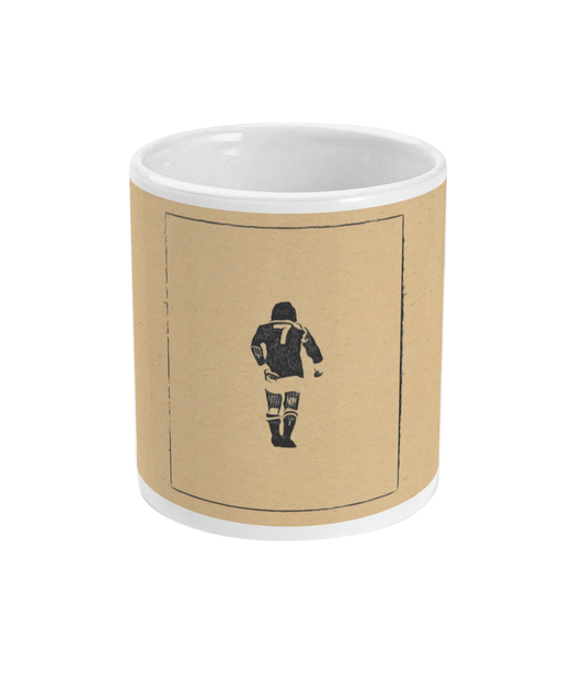 George Best Retro print - Mug