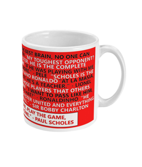 Paul Scholes Quotes Mug