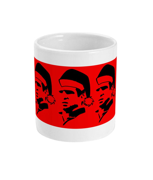 Five Cantona's - United Christmas mug