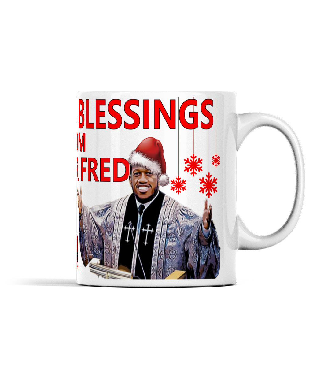 Christmas Blessings from Pastor Fred - Mug