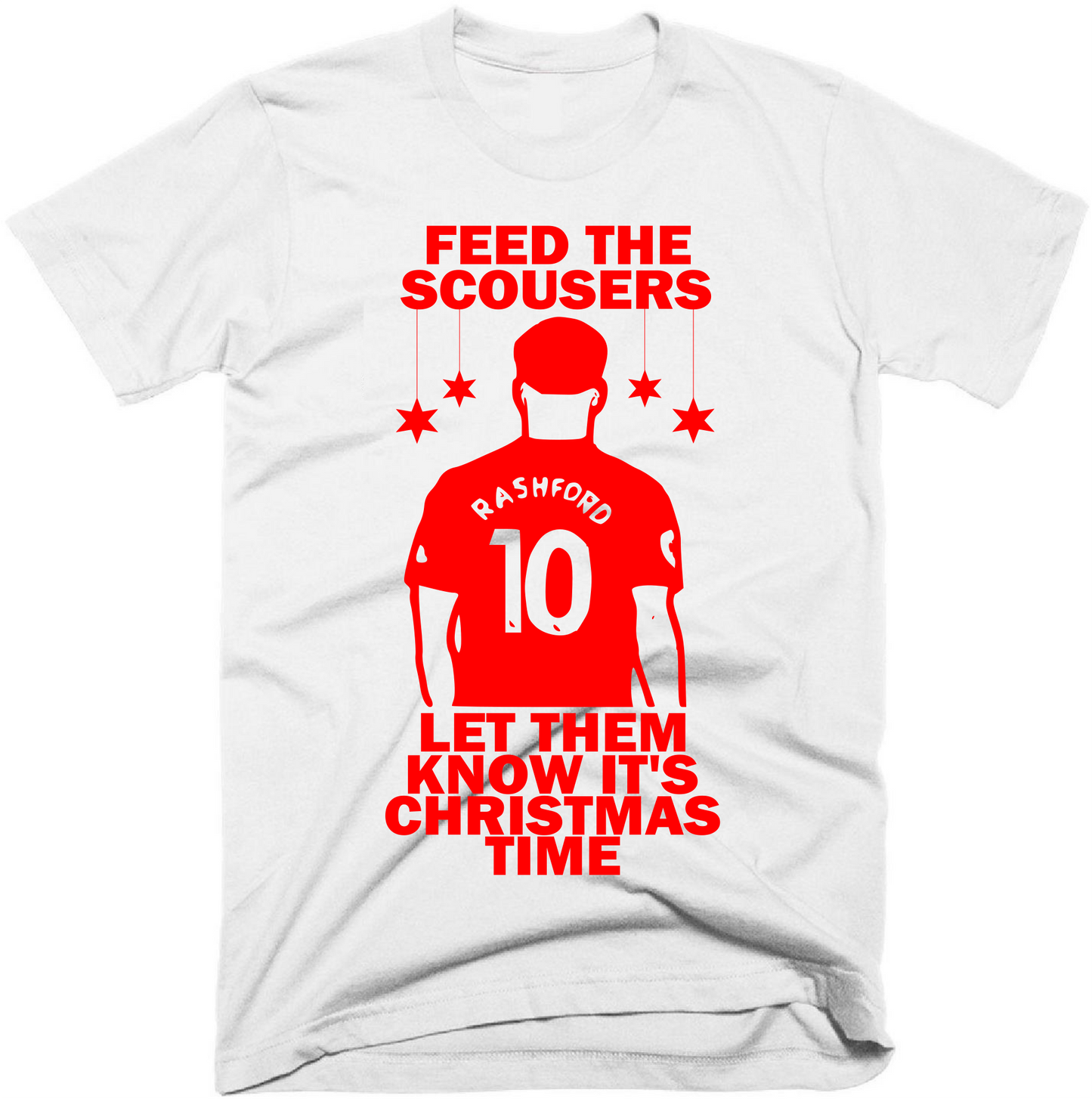 Feed The Scousers - Marcus Rashford Christmas T-Shirt