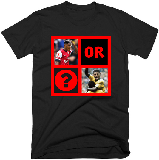 Walcott or Pele graphic t-shirt