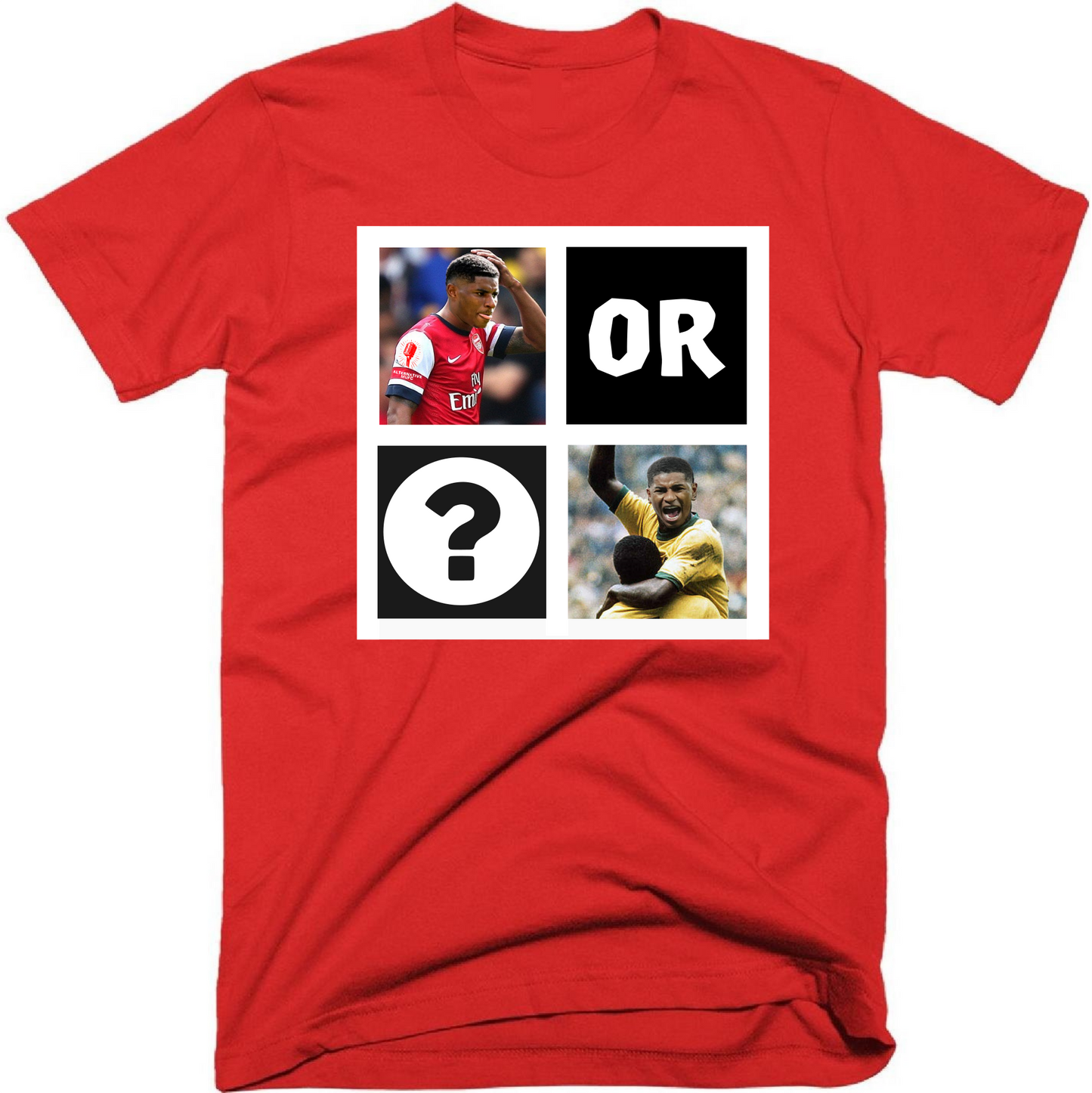 Walcott or Pele graphic t-shirt